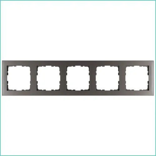 Рамка 5-м G-Classic мокко Jasmart G1005Z