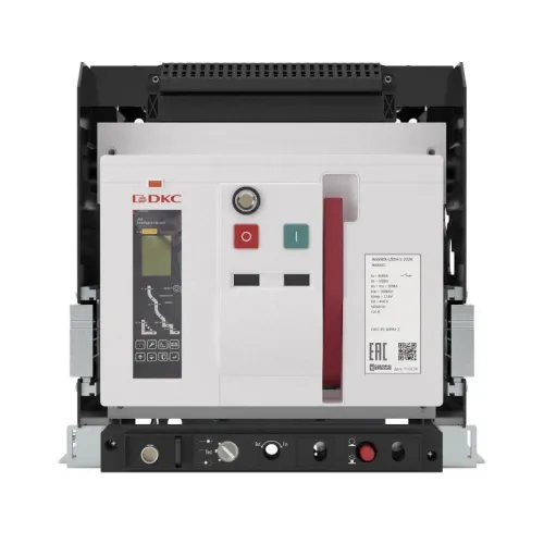 Выключатель автоматический воздушный AGS32H 3Р 3200А 85кА расцепитель 3H выкатн. управление 220В AC горизонт. подключение YON AGS32H-M3DH-6-222K фото 2