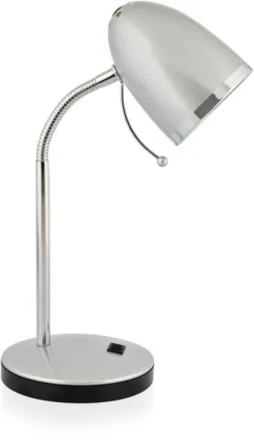 Светильник KD-308 C03 настол. база 230В 40Вт E27 серебр. Camelion 11478 фото 2