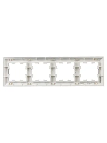 Рамка 4-м BRITE РУ-4-Бр алюм./алюм. IEK BR-M42-12-K47 фото 3