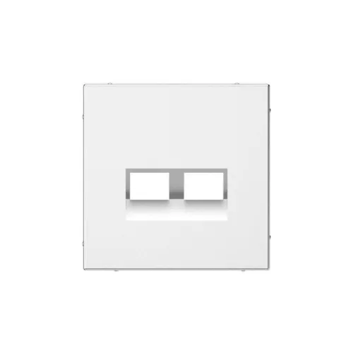 Накладка двойная ArtGallery для информационных функций типа Keystone сталь SE GAL000990