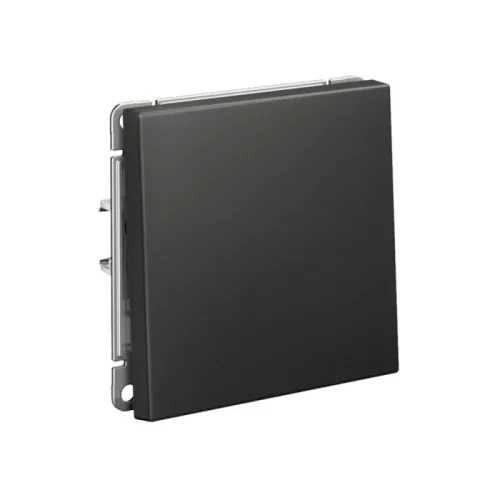 Выключатель 1-кл. ArtGallery 10AX быстрозажим. клем. механизм базальт SE GAL001411S фото 4