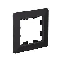 Рамка 1-м AtlasDesign Air карбон/дым. черн. SE ATN221001