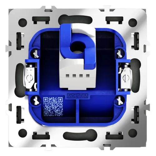 Розетка компьютерная 1-м СП S70 RJ45 кат.6 механизм титан Voltum VLS060106 фото 3