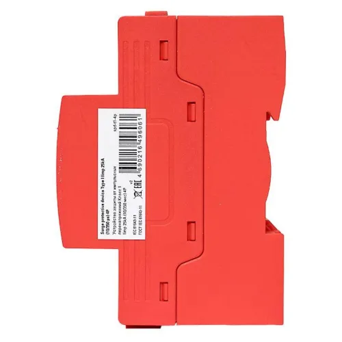 Устройство защиты от импульсных перенапряжений класс 1 Iimp 25кА (10/350мкс) 4P EKF spd-t1-4p фото 7