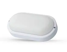 Светильник светодиодный ЖКХ 8Вт 6500К IP65 220В влагозащ. овал LBF-0901 C01 Ultraflash 15348