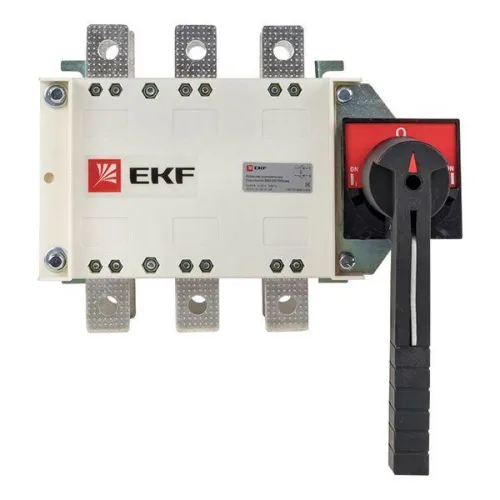 Рубильник-переключатель 3п 250А с рукояткой управления для прямой установки PowerSwitch PROxima EKF pscs-250-3 фото 2