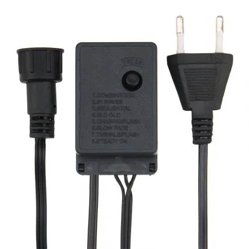 Гирлянда светодиодная елочная с кольцом 7 нитей х1.8м 126LED бел. 6.5Вт IP20 не соединяемая Neon-Night 235-085 фото 5