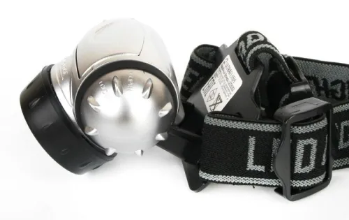 Фонарь налобный LED 5352 14LED 4 режима 3хR03 металлик Ultraflash 10261 фото 5