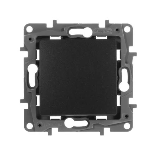 Переключатель 1-кл. СП Etika 10А IP20 250В 10AX авт. зажимы механизм антрацит IEK 672605 фото 2