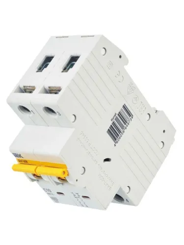 Выключатель автоматический модульный 2п C 10А 6кА ВА47-60M KARAT IEK MVA31-2-010-C фото 6