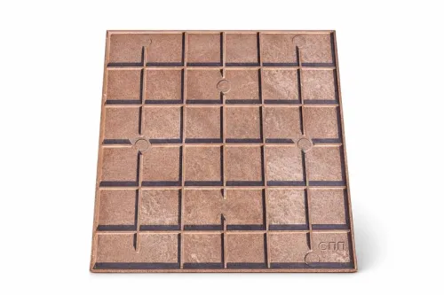 Плита для закрытия кабеля ПЗК "ОСТОРОЖНО КАБЕЛЬ" 480х480х16 SPP 480 фото 3