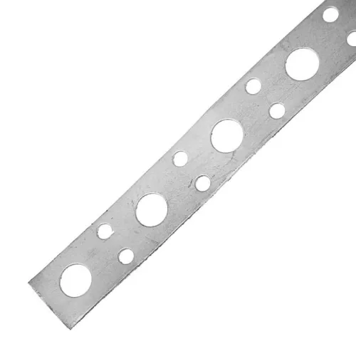 Лента перфорированная прямая 20х0.7 цинк 25м Zitar 141979 фото 2