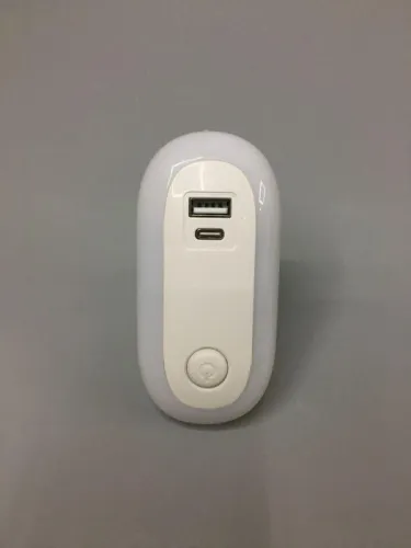 Светильник светодиодный ночник LED USB+TypeC 220В NL-267 Camelion 15384 фото 6