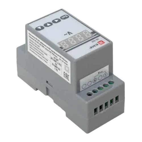 Вольтметр цифровой VD-G31 на DIN-рейку однофазный EKF vd-g31 фото 5