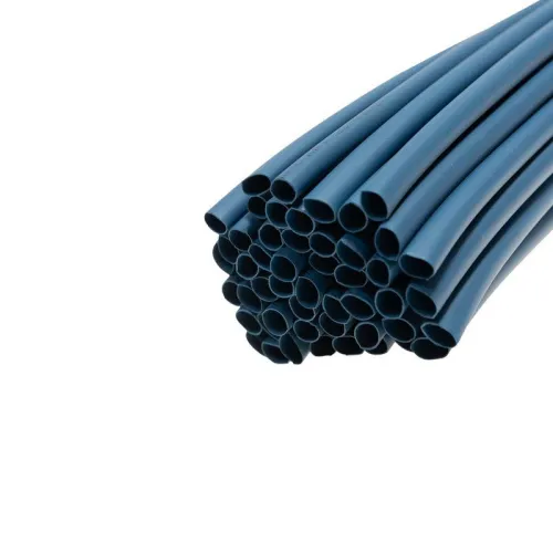 Трубка термоусадочная ТУТ нг 6.0/3.0 син. 1м Rexant 20-6005 фото 4