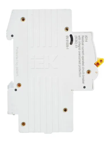 Выключатель автоматический дифференциального тока 4п C 32А 100мА тип AC 4.5кА АД-14 KARAT IEK MAD10-4-032-C-100 фото 6