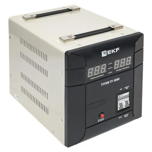 Стабилизатор напряжения электронный напольного исполнения TITAN -TF-5000 EKF stab-TF-5000 фото 7