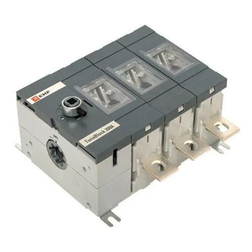 Рубильник 3п 200А без рукоятки управления TwinBlock PROxima EKF tb-s-200-3p фото 3