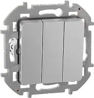 Выключатель 3-кл. Inspiria 10АХ 250В винтов. зажимы алюм. Leg 673542