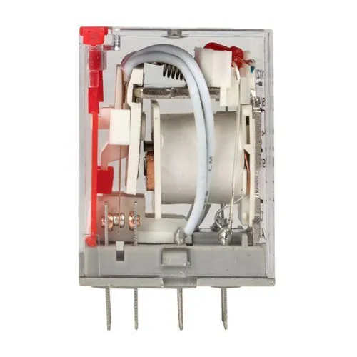 Реле промежуточное RPAt 22/4 5А 230В AC с кнопкой и мех. индикацией AVERES EKF rpat-22-4-230AC фото 4