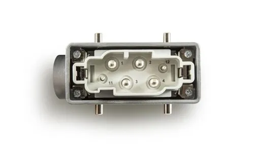 Ввод вилкабоковой 6 полюсов 4х80А+2х16А EMAS EBM806FU10 фото 3