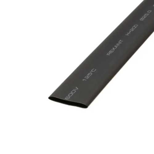 Трубка термоусадочная ТУТ нг 25.0/12.5 черн. 1м Rexant 22-5008
