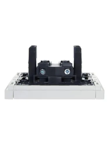 Розетка СП FORTE&PIANO FP218 10А без заземл. без защ. шторок винт. крепл. бел. IEK FP-R10-10-K01 фото 4