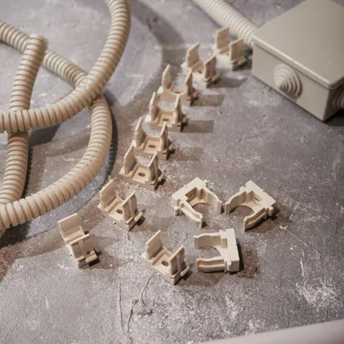 Держатель для труб (клипса) d20мм для монтажного пистолета сер. Rexant 28-0420-1 фото 6