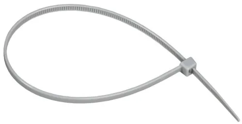 Хомут 3.6х250мм P6.6 стандартный сер. (уп.100шт) IEK UHH30-D036-250-100-K03 фото 2