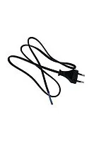 Провод с евроштекером черн. 2м 2х05кв.мм 2.5А бел. Duwi 28565 6