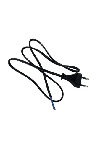 Провод с евроштекером черн. 2м 2х05кв.мм 2.5А бел. Duwi 28565 6