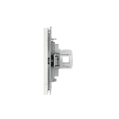 Розетка компьютерная 2-м KANT RJ45 кат.5E без шторки бел. магнолия DKC 7000664 фото 4