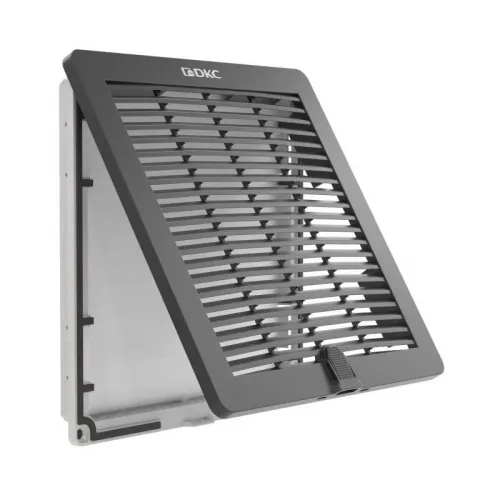 Решетка вентиляционная с фильтром RF 252х252мм IP54 RAL9005 DKC R5RF15B фото 4