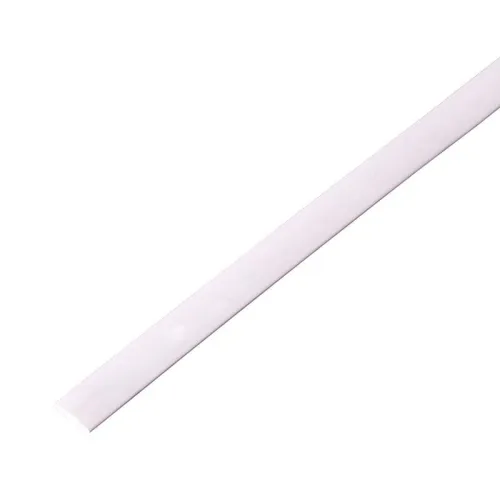 Трубка термоусадочная ТУТ нг 8.0/4.0 бел. 1м REXANT 20-8001