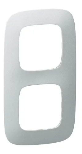 Рамка 2-м Valena Allure универсальная алюм. Leg 754392 фото 7