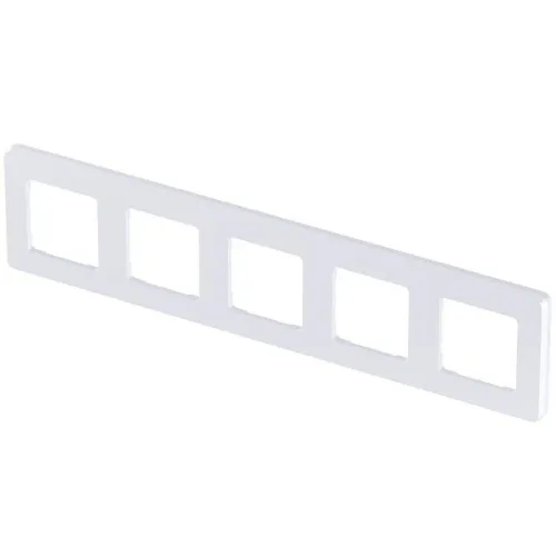 Рамка 5-м Inspiria жемчуж. IEK 673976 фото 2