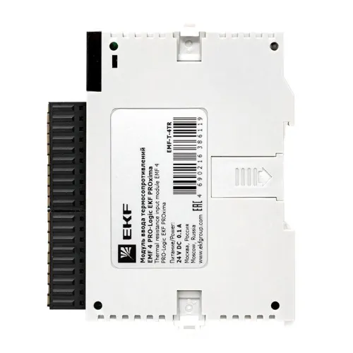 Модуль ввода термосопротивлений EMF 4 PRO-Logic (без поверки) PROxima EKF EMF-T-4TR фото 2