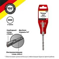 Бур по бетону 12x110x50мм SDS PLUS Kranz KR-91-0030