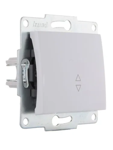 Переключатель проходной 1-кл. 1п СП Karina 10А IP20 механизм бел. LEZARD 707-0288-105 фото 3
