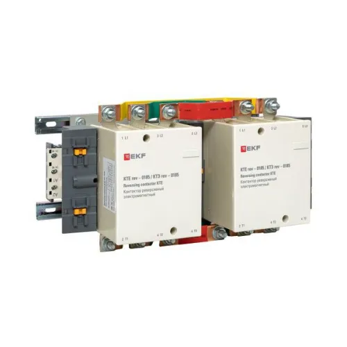 Контактор реверсивный КТЭ-1 185А кат. 230В AC 2НО EKF ctr-b-r-185