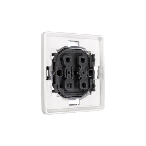 Переключатель проходной 2-кл. СП ROUND 10А перламутр Kranz KR-78-0709-1 фото 7