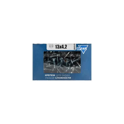 Саморез для тонкого метал. листа со сверлом 4.2х13 (коробка) (уп.200шт) Zitar 102148