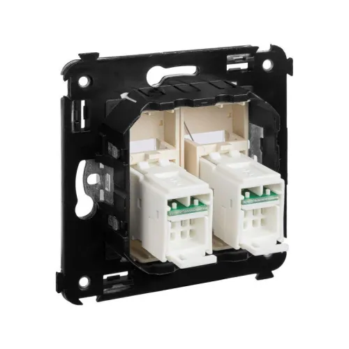 Розетка компьютерная 2-м СП Avanti "Ванильная дымка" RJ45 кат.5E DKC 4405464 фото 4