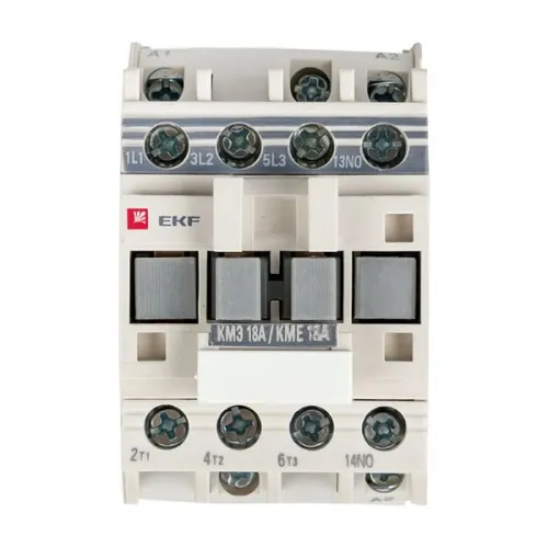 Контактор КМЭ-1 18А кат. 230В AC 1НО EKF ctr-s-18-220 фото 7