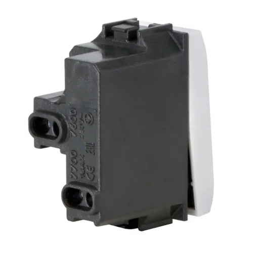 Выключатель 1-кл. 1мод. Brava 16А IP20 бел. DKC 76001B фото 2