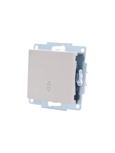 Переключатель проходной 1-кл. СП Vesna механизм крем. LEZARD 742-0388-105 фото 2