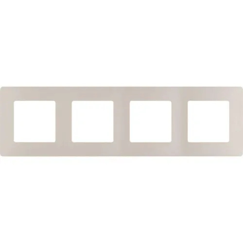 Рамка 4-м Etika сл. кость IEK 672514