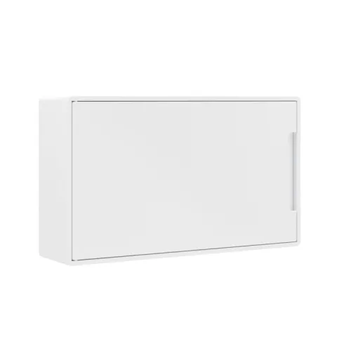 Щиток настенный Фрейм (FRAME) 18мод. с бел. дверцей с 2 шинами PEN на 8 и 10 отверст. бел. DKC F18W1WW