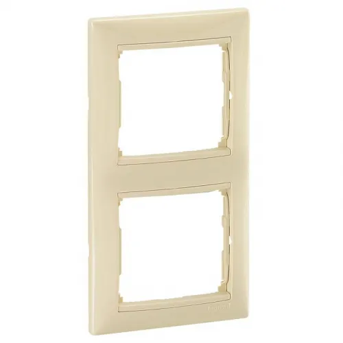 Рамка 2-м Valena верт. сл. кость (DIY-упак.) Leg 695635